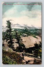 Postcard Sierra Nevada from Yosemite Valley California CA, Antique M1 picture