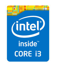 50PCS  Intel Core i3 Blue Sticker Case Badge Genuine USA Lot Wholesale OEM picture