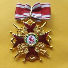 Order Cross Of St.Stanislaus 1cl.with swords ,  Badge Medal. Replica picture