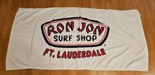 Vintage Ron Jon Surf Shop Beach Towel Approx 56” X 28” Fort Lauderdale picture