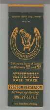 Matchbook Cover Horse Racing Centennial Park Thrilling Horse Racing Denver, CO picture