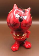 Vintage 1970s Berries Horny Little Devil Figurine picture