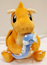 Pokemon Center Hugging Dratini & Dragonite Plush doll TAIKI-BANSEI from Taiwan picture