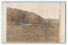 1908 Military Games Orwell Vermont VT Hurbardton Castleton RPPC Photo Postcard picture