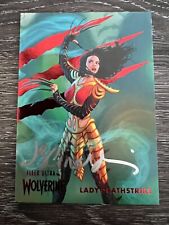 2024 Fleer Ultra Wolverine - Lady Deathstrike #3 - Auto 60/74 - Red Parallel picture