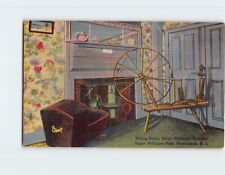 Postcard Sitting Room Betsy Williams Cottage Roger Williams Park Providence RI picture