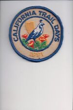 1991 California Trail Days patch picture