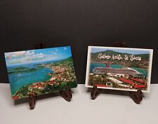 Vintage Postcard, Charlotte Amalie, St. Thomas, V.I., Lot Of two picture