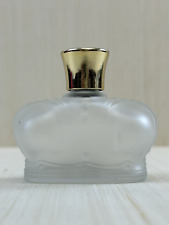 Vintage Mini Glass Perfume Bottle & Brass Cap Prince Matchabelli 1950s picture