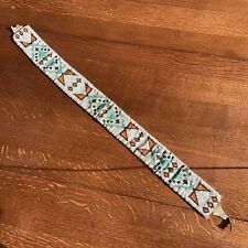 Northern Plains Indian Loom Beaded Belt Early 20th C 25” Long Antique picture