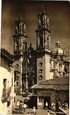 VTG Postcard RPPC- TAXCO CATEDRAL Early 1900s picture
