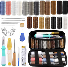 Leather Sewing Kit, 38 Pcs Upholstery Repair Sewing Kit, Heavy Duty Sewing Kit f picture