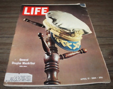 Vtg Life Magazine APRIL 17, 1964 General Douglas MacArthur GREAT ADS picture