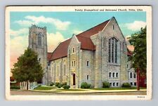 Tiffin OH-Ohio, Trinity Evangelical & Reformed Church, Antique Vintage Postcard picture