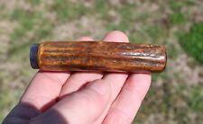 Vintage 19th Century Stag Horn Roll Reclaimed Reconditioned 1.8 oz. 3 3/4