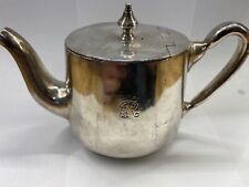 Canadian Pacific Railway Single Teapot Silver Plate Dining Car Service  picture
