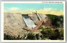 Michigan MI - Dead River Storage Dam C.C.I. Co., - Vintage Postcard - Unposted picture