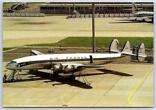 Airplane Postcard Air France Airlines L-1049A Constellation F-BHMI EO12 picture