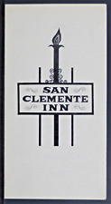 Souvenir Postcard Menu - San Clemente Inn  1965  EPH148 picture