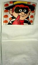  MINT, VERY HARD TO FIND McDonalds Hamburgler Flag - BRAND NEW picture
