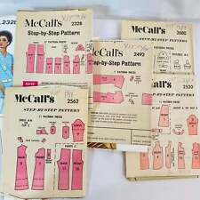 McCall's Vintage Pattern Set: 10 MISSES 9695/9742/2514/2442/9711 (Circa 1970) picture