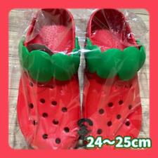 Strawberry Sandals Clog Red L picture