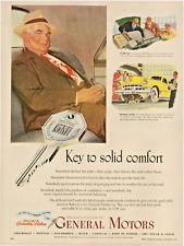 1949 General Motors - Key To Solid Comfort, Armstrong's Linoleum Double Sided picture