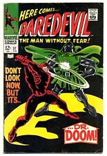 DAREDEVIL #37 VG, Dr. Doom. Gene Colan art. Marvel Comics 1968 picture