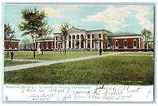Charlottesville Virginia Postcard Academic Building University Of Virginia c1905 picture