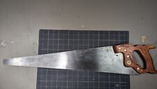 Vintage Henry Disston & Sons D-23 Lightweight Crosscut Saw 10 TPI (1940-1947) picture
