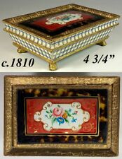 Antique 1st Empire French Chocolatier's Box, Confectioner's Chocolate Casket picture