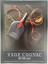 V.S.O.P. Cognac By Mumm French Champagne Vintage 1986 Magazine Ad picture