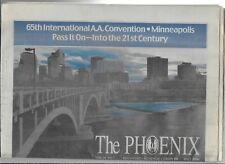 65th Alcoholics Anonymous Convention, Minneapolis 2000 NewsPaper picture