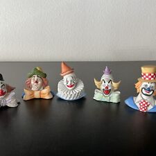 Vintage 1984 Reco Clown Collection by John McClelland Lot Of Five (5) picture