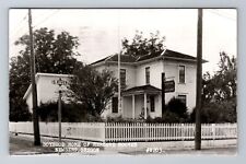 Newberg OR-Oregon RPPC, Boyhood Home Of Herbert Hoover, Vintage c1963 Postcard picture