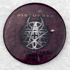 Disturbed Vintage Pin Button Pinback Music Band Concert Rock picture