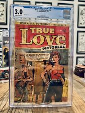 True Love Pictorial #11 CGC 3.0 1954 Scarce Matt Baker  Cover Last Issue GA picture