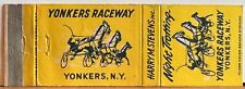 Yonkers Raceway Yonkers NY New York Night Trotting Vintage Matchbook Cover picture