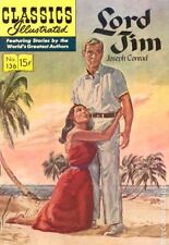 Classics Illustrated 136 Lord Jim #1 VG/FN 5.0 1957 Stock Image Low Grade picture