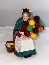 Royal Doulton England The Old Balloon Seller HN 1315 Lady Figurine picture