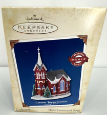HALLMARK KEEPSAKE 2005 MAGIC LIGHT CANDLELIGHT SERVICES CENTRAL TOWER CHURCH picture