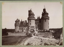 France, Château de Pierrefonds, ca.1880, vintage print vintage print vintage print, print picture