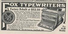 Magazine Ad - 1917 - Fox Typewriters - Grand Rapids, MI picture