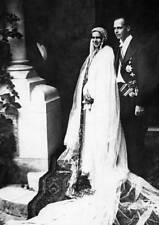 Princess Illeana Romania a wedding dress and Archduke Anthony - 1931 Old Photo picture