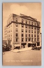 Norristown PA-Pennsylvania, Valley Forge Hotel, Advertising, Vintage Postcard picture