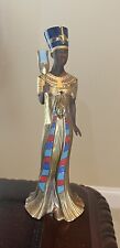 Lenox Egyptian Figurine Queen Nefertiti 24k Gold  Accents  picture