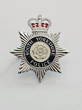 Obsolete South Yorkshire Constabulary hat badge, Constabulary cap badge picture
