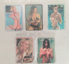 Vintage car air freshener set 5 pieces nude style women 80s models picture