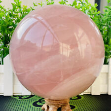 Natural Pink Rose Quartz Sphere Crystal Ball Reiki Healing 3562g picture