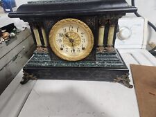 Beatiful Antique Victorian Seth Thomas Adamantine Mantle Clock AS IS READ picture
